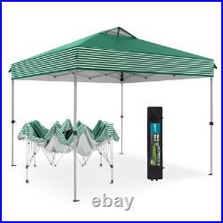 10x10FT Commercial Pop UP Canopy Party Tent Folding Waterproof Gazebo Adjustable