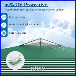 10x10FT Commercial Pop UP Canopy Party Tent Folding Waterproof Gazebo Adjustable