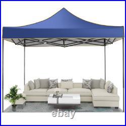 10x10FT Outdoor Pop Up Canopy Tent With Sidewalls, Heavy Duty Gazebo Waterproof