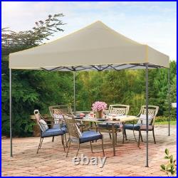 10x10FT Outdoor Pop Up Canopy Tent With Sidewalls, Heavy Duty Gazebo Waterproof