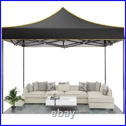 10x10FT Outdoor Pop-Up Canopy Tent With Sidewalls, Heavy Duty Gazebo Waterproof\