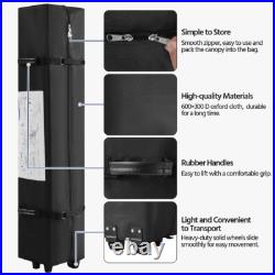 10x10FT Pop Up Canopy Tent Outdoor Heavy Duty Portable Tent with Vent & Sandbags