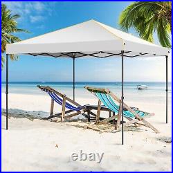 10x10FT Pop Up Canopy Tent with 4 Removable Sidewall Waterproof Instant Gazebo