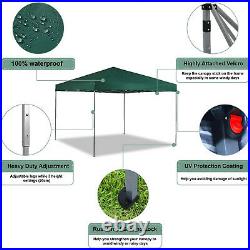 10x10ft Canopy Awning Gazebo Tent Sun Shade Pop Up Folding Portable UV-Block