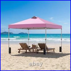 10x10ft Pop Up Canopy Tent Commercial Outdoor Wheeled Bag BBQ Camping Market