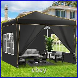 10x10ft Pop up Canopy Commercial Instant Shelter Outdoor Beach Camping Sunshade