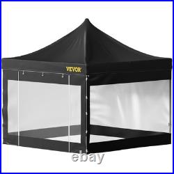 10x10ft Waterproof & UV-Resistant Pop-Up Gazebo with Removable Sidewalls