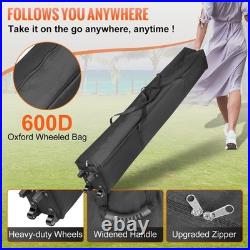 10x10ft Waterproof & UV-Resistant Pop-Up Gazebo with Removable Sidewalls