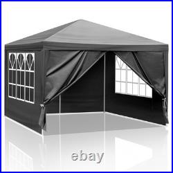 10x10in Gazebo Waterproof Outdoor Canopy Patio Tent Party Tent for Wedding Cater