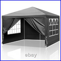 10x10in Gazebo Waterproof Outdoor Canopy Patio Tent Party Tent for Wedding Cater