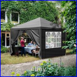 10x10in Gazebo Waterproof Outdoor Canopy Patio Tent Party Tent for Wedding Cater