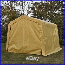 10x10x8ft Auto Shelter Portable Garage Storage Shed Canopy Carport Cover Shelter