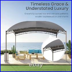 10x13ft Outdoor Pergola Gazebo Canopy Patios Heavy Duty Wall-Mounted Awnings