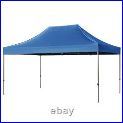 10x15 Heavy Duty Pop Up Canopy Tent with 4 Sidewalls, Adjustable Outdoor Canopy
