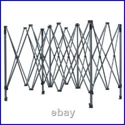 10x15 Heavy Duty Pop Up Canopy Tent with 4 Sidewalls, Adjustable Outdoor Canopy
