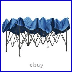 10x15 Heavy Duty Pop Up Canopy Tent with 4 Sidewalls, Adjustable Outdoor Canopy