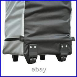 10x15 Heavy Duty Pop Up Canopy Tent with 4 Sidewalls, Adjustable Outdoor Canopy