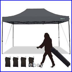 10x15 Waterproof Canopy Tent Pop Up Portable Instant Heavy Duty Outdoor Home