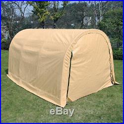 10x15ft Canopy Carport Car Shed Shelter Outdoor Wood Haystack Storage Cover Tent