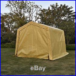 10x15x8ft Auto Shelter Logic Portable Garage Storage Shed Canopy Carport Tent