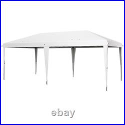 10x19 ft Outdoor EZ Pop Up Canopy Tent with Sidewalls for Parties Event Backyard