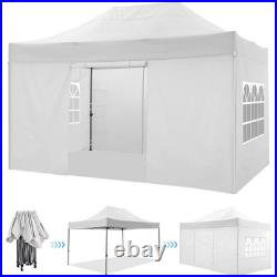 10x20/10x15/10x10FT Pop Up Canopy Tent Sidewalls, Waterproof Commercial Gazebo