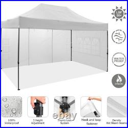 10x20/10x15/10x10FT Pop Up Canopy Tent Sidewalls, Waterproof Commercial Gazebo