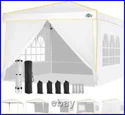 10x20/10x15/10x10FT Pop Up Canopy Tent Sidewalls, Waterproof Commercial Gazebo#US