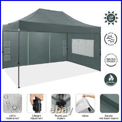 10x20/10x15 Heavy Duty Pop Up Canopy Commercial Tent Waterproof Gazebo Outdoor