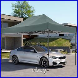 10x20/10x15ft Pop Up Canopy Waterproof UPF 50 Outdoor Instant Shelter Beach Tent