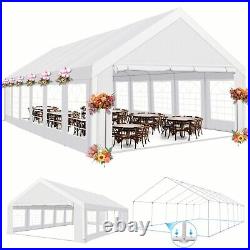 10x20'' /20x40FT Canopy Heavy Duty Car Storage Shed Tent Outdoor Shelter Garage