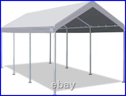 10x20 Adjustable Carport Heavy Duty Outdoor Canopy Shelter Garage Storage Shed