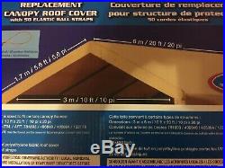 10x20 CARPORT REPLACEMENT COVER Costco Canopy Canvas Roof Top Car Port Shelter