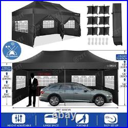 10x20 Canopy Commercial Heavy Duty Waterproof Gazebo Instant Shelter PavilionUS