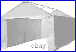 10x20 Canopy Garage Side Wall Kit Car Shelter Big Tent Parking Carport Portable
