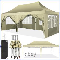 10x20 Canopy Heavy Duty Commercial Picnic Party Tent Waterproof Outdoor Gazebo