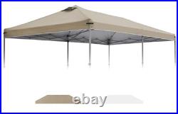 10x20 Canopy Replacement Top Cover with Air Vents for Pop up Canopy Gazebo