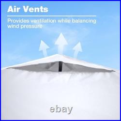 10x20 Canopy Replacement Top Cover with Air Vents for Pop up Canopy Gazebo 10x20 Canopy Replacement Top Cover with Air Vents for Pop up Canopy Gazebo