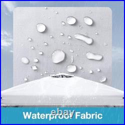 10x20 Canopy Replacement Top Cover with Air Vents for Pop up Canopy Gazebo