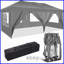 10x20 Canopy Tent Adjustable Folding Shed Gazebo Picnic Outdoor Anti UV Outdoor