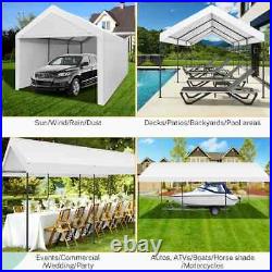 10x20 Carport Canopy Carport Shelter Garage Heavy Duty Outdoor Party Shed Tent