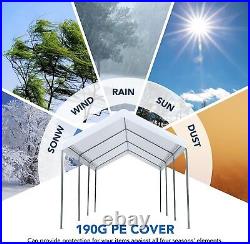 10x20 Carport Canopy Heavy Duty Outdoor Carport Shelter Garage Storage Shed Tent