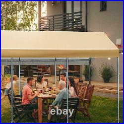 10x20 Carport Canopy Heavy Duty Outdoor Carport Shelter Garage Storage Shed Tent