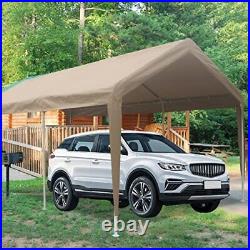 10x20 Carport Canopy Replacement Cover Heavy Duty Tent Top Waterproof & UV