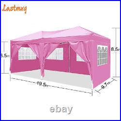 10x20 EZ Pop UP Canopy Party Wedding Tent Waterproof Gazebo Heavy Duty