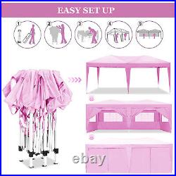 10x20 EZ Pop UP Canopy Party Wedding Tent Waterproof Gazebo Heavy Duty