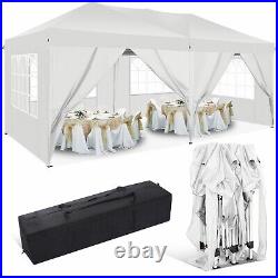 10x20' EZ Pop UP Canopy Party Wedding Tent Waterproof Gazebo Heavy Duty Anti-UV
