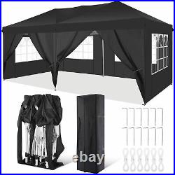 10x20 EZ Pop UP Canopy Party Wedding Tent Waterproof Gazebo Heavy Duty Anti-UV#