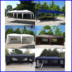 10x20 EZ Pop UP Wedding Party Tent Folding Gazebo Canopy Heavy Duty/ Carry Case