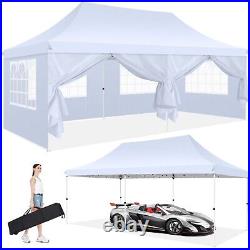 10x20 EZ Pop UP Wedding Party Tent Waterproof Gazebo Canopy Heavy Duty Outdoor